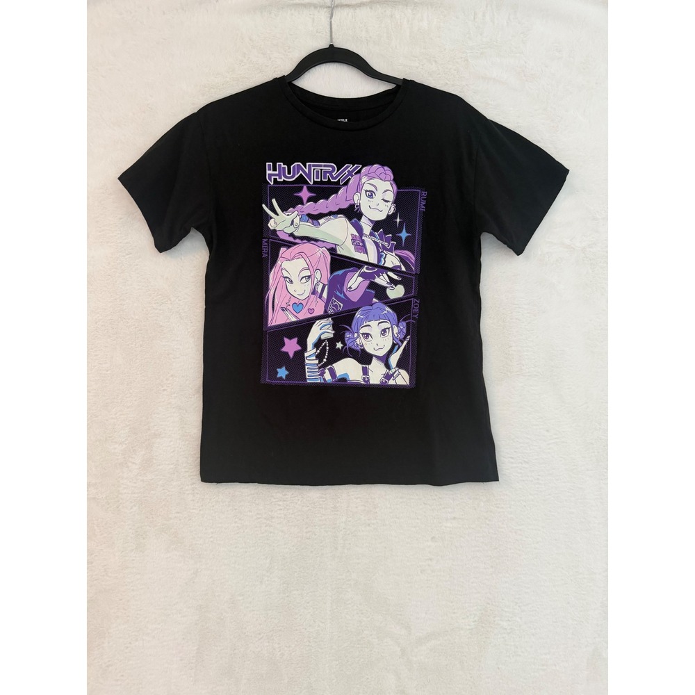 Netflix K-Pop Demon Hunters Huntrx Graphic T-Shirt Girls XL 14/16 Mira Rumi